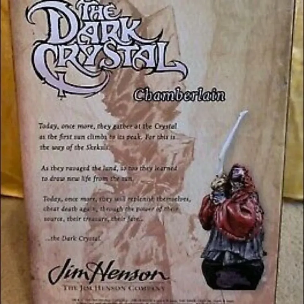 Dark Crystal Chamberlain Statue Jim Henson SkekSil